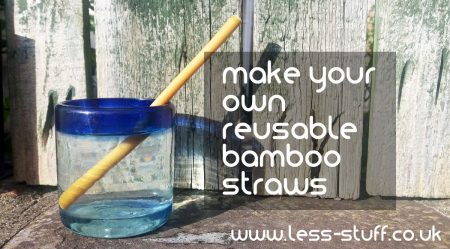 make your own bamboo straws