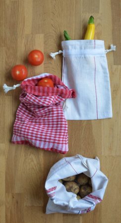 Vicky Myers Vegetable Drawstring Bags