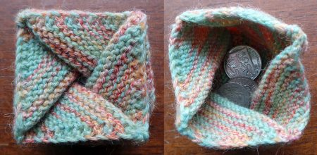 pinwheel purse