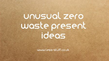 unusual zero waste present ideas