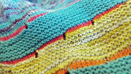 enchanted mesa from sock yarn