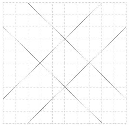 How to draw a repeating pattern with stars