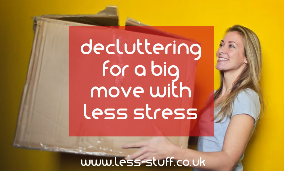 declutter for a big move