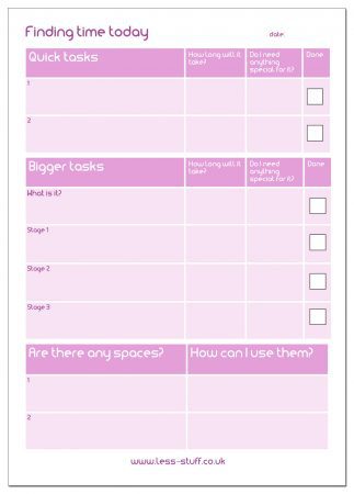 finding time list