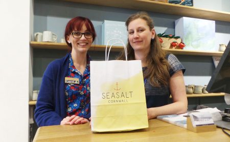 Friendly staff at Seasalt in Clarks Village