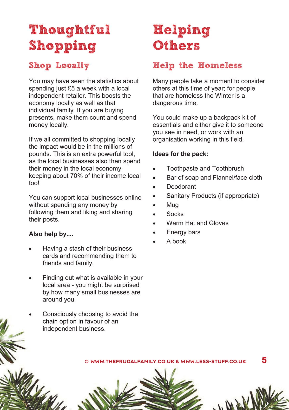 Low Waste Christmas Printed Paperback - Image 5