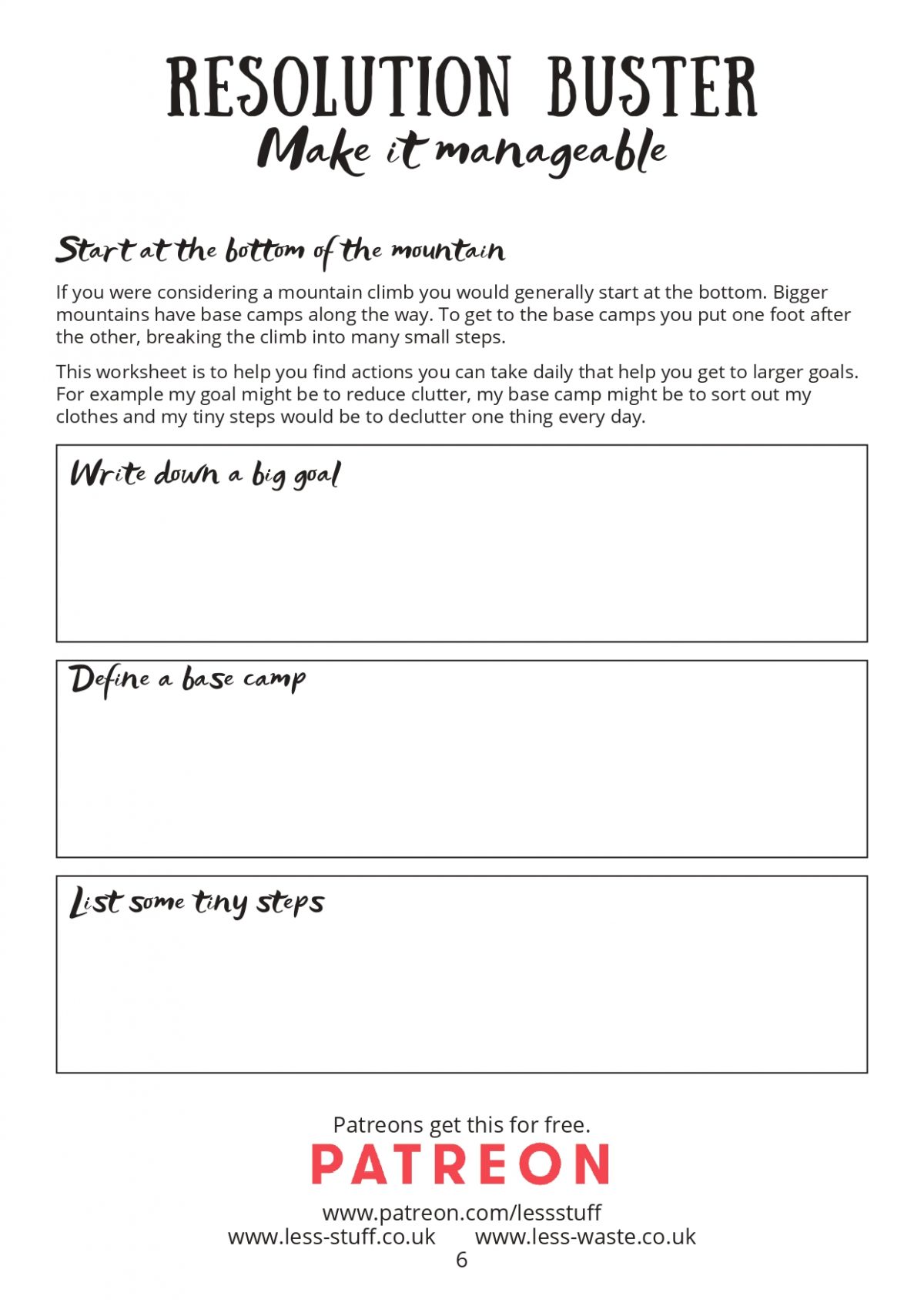 Gentle January Workbook Free Excerpt - Image 7